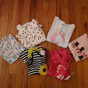 ** sold** Bundle of 6 tops for girls
